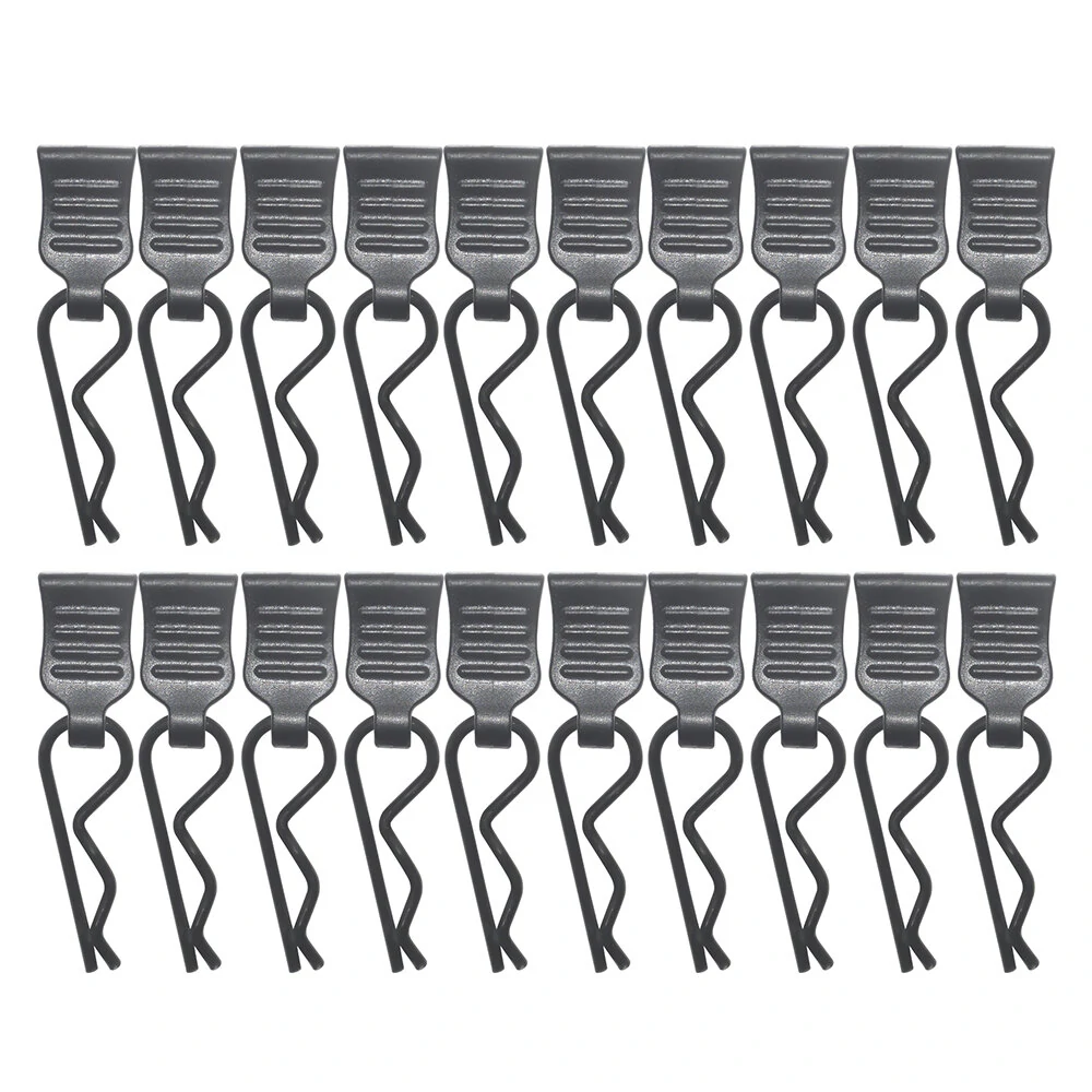 12PCS/20PCS/30PCS RC Car Parts Body Shell Clips Buckle for 1/20 1/24 Vehicles Models Spare Universal Accessories — view 7
