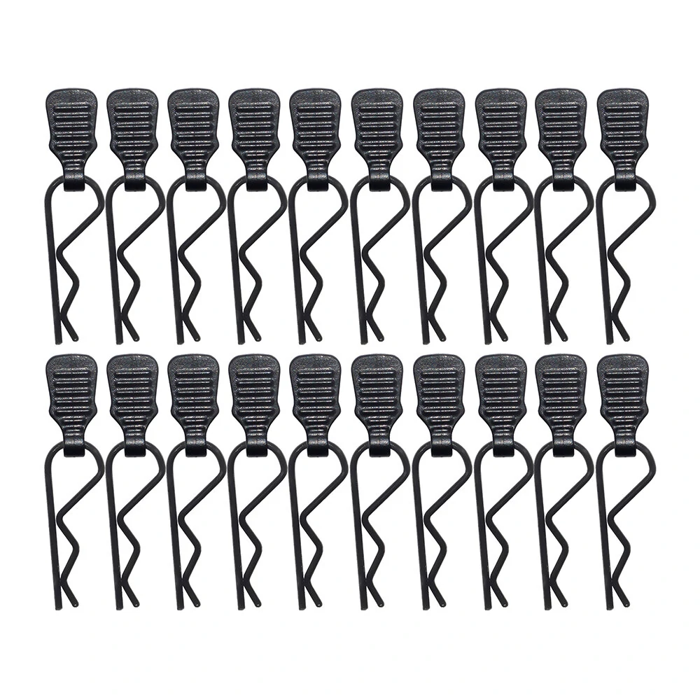 12PCS/20PCS/30PCS RC Car Parts Body Shell Clips Buckle for 1/20 1/24 Vehicles Models Spare Universal Accessories — view 9