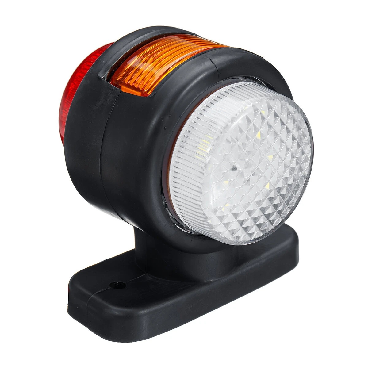 12V-24V 11 LED Double Side Marker Light Indicator Lamp Rubber Outline For Traile — view 3
