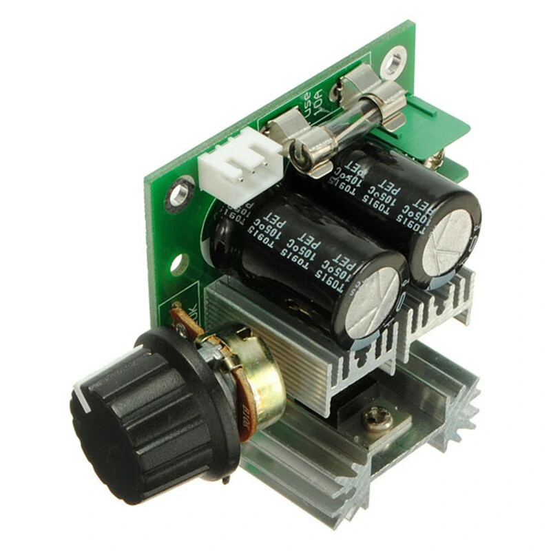 12V-40V 10A Modulation PWM DC Motor Speed Control Switch Governor — view 5