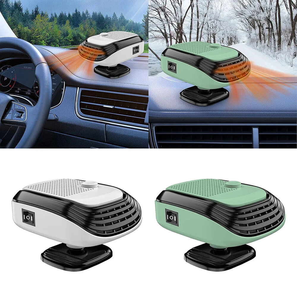 12V Car Heater Fan Car Electric Heater Fan Winter Defog With Fast Heating Heater Portable Car Heater Car Windshield Defrost Fast Heating — Pricio