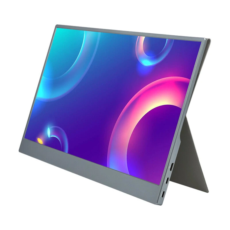 15.6 Inch FHD 1080P Touchable Type C HD Portable Computer Monitor Gaming Display Screen for Smartphone Tablet Laptop Game Consoles