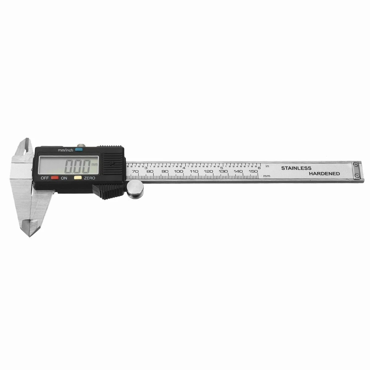150mm Electronic Digital Vernier Caliper Stainless Steel Vernier Caliper Gauge Woodworking Measuring Tool Gauge — Pricio