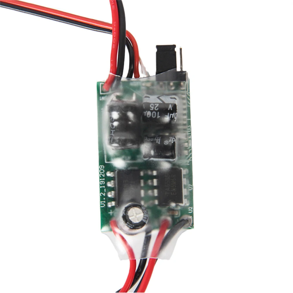 15A Brushed ESC Speed Controller for WPL C14 C24 B24 B36 1/16 RC Cars Vehicles Models Upgraded Spare Parts — view 9