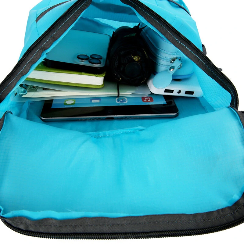 15L Waterproof Folding Backpack Ultralight Camping Backpack Outdoor Daypack Men Women Foldable Traveling Hiking Cycling Backpack — view 10