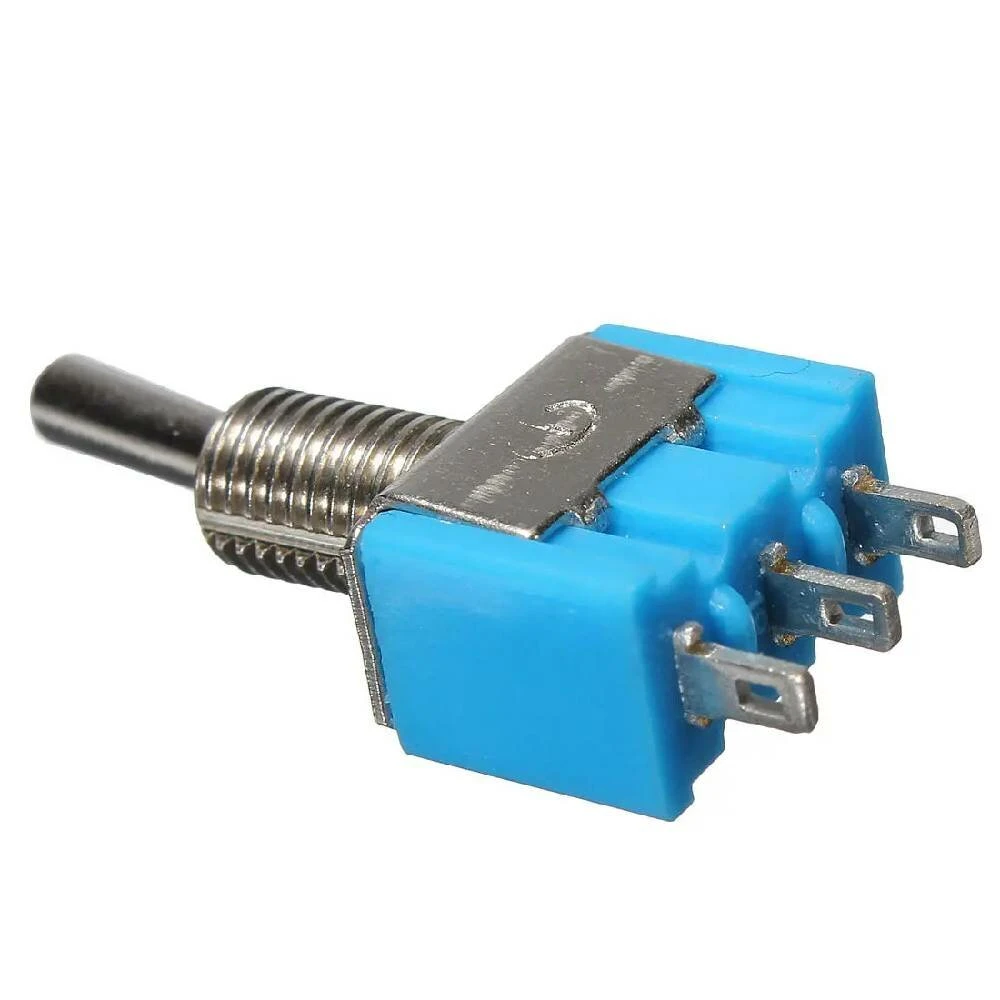15PCS 3 Pins Toggle Switch AC 125V 6A 2 Position SPDT — view 5