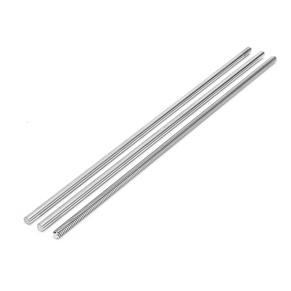 15pcs 400mm CNC Parts Optical Axis Guide Bearing Housings Aluminum Rail Shaft Support Screws Set — view 9