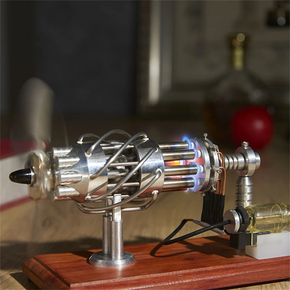 16 Cylinder Swash Plate Stirling Engine Model Science Discovery Technology Puzzle Novelty Toys — view 5