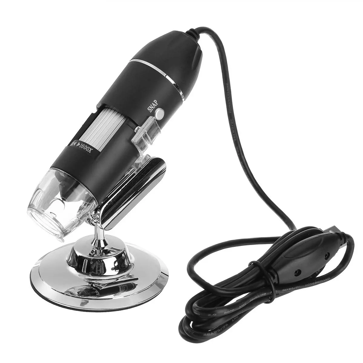 1600X 8LED 2MP USB Zoom Digital Microscope Hand Held Biological Camera — view 5