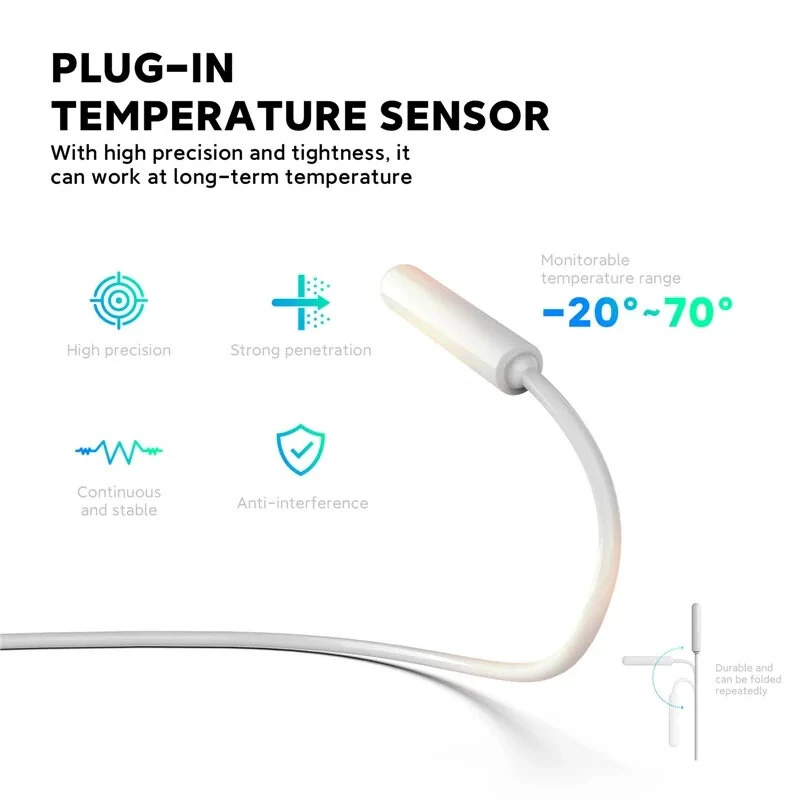 16A Programmable Tuya WiFi Smart Thermostat Wireless Plug-in Socket Temperature Controller Smart Life APP Control Voice Control with Alexa Google Assistant — view 6