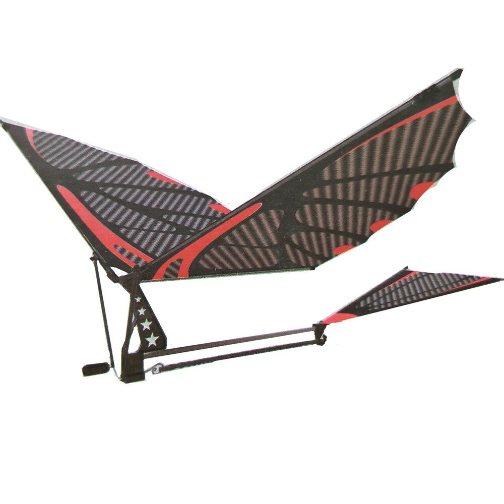 18Inches Eagle Carbon Fiber Birds Assembly Flapping Wing Flight DIY Model Aircraft Plane Toy With Box — view 3