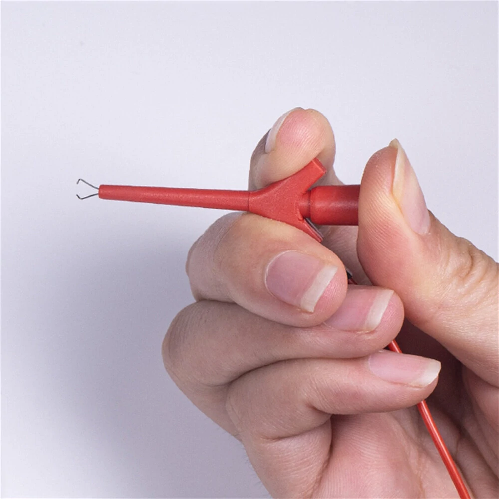 18PCS High-Pressure Differential Multimeter Testing Hook Universal Compatibility with Aircraft-Type IC Clamp Compact Design Probe Needle for Precision Lab Work and Circuit Testing — view 5