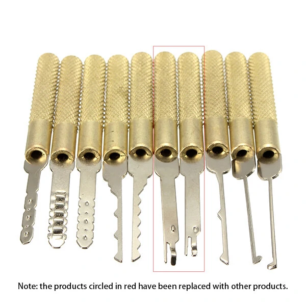 19Pcs Dimple Lock Pick Tools Combination Door Openner Locksmith Tool — view 11