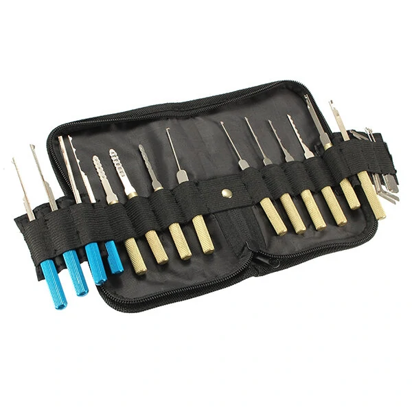 19Pcs Dimple Lock Pick Tools Combination Door Openner Locksmith Tool — view 3