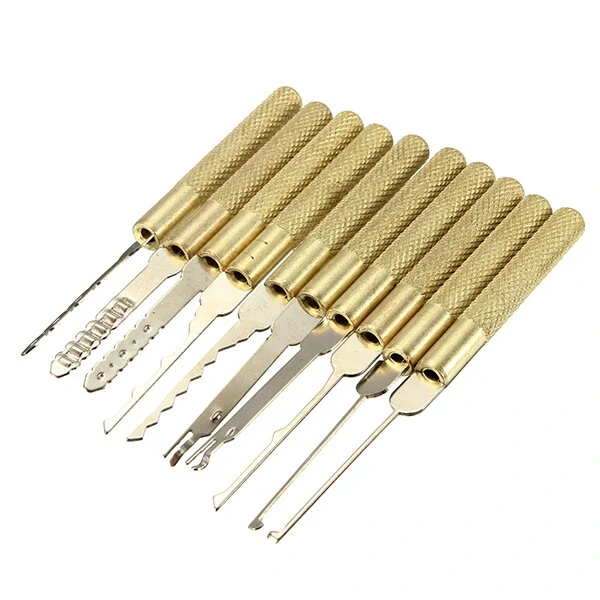 19Pcs Dimple Lock Pick Tools Combination Door Openner Locksmith Tool — view 5