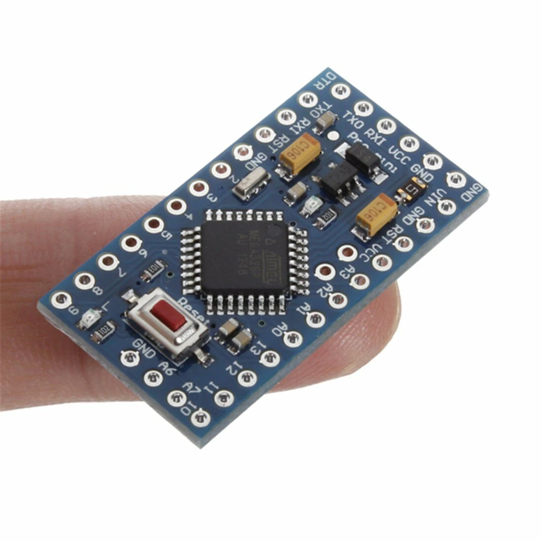 1pcs ATMEGA328 328p 16MHz Pro Mini PCB Module Board 5V — view 5