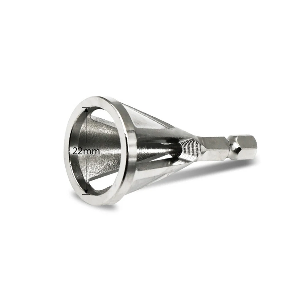 1PCS Remove Burr Tool Deburring External Chamfer Metal Hexagon Handle Deburr Drills — view 3