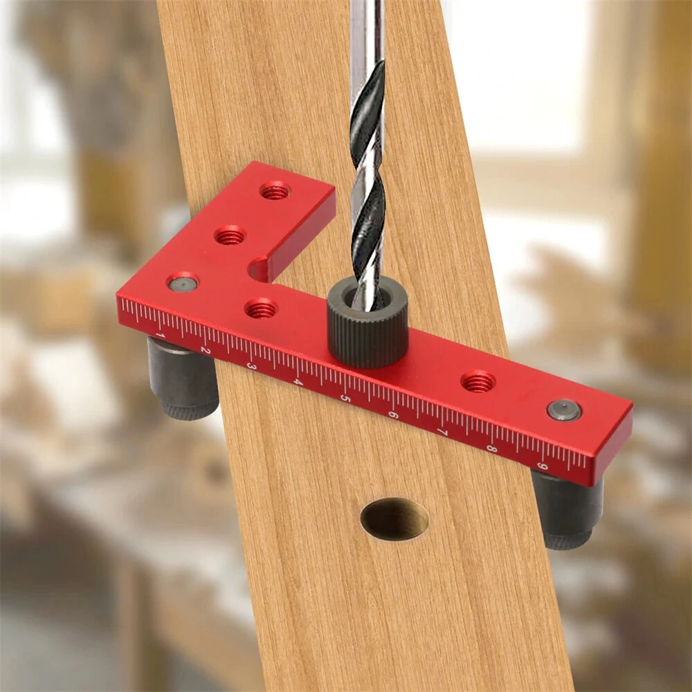 2-10mm Dowel Jig Square Center Finder Woodworking Tools Drill Guide for Straight Holes Self Centering Line Scriber — Pricio