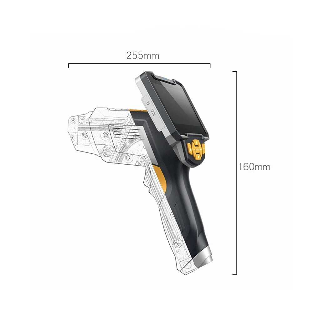 2 Megapixels 1080P HD Industrial Endoscope with 4.3 inch Screen Automotive Repair Vehicle Inspection Tool — view 5