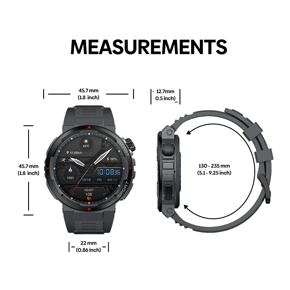 [2024 World Premiere]Zeblaze Ares 3 Plus 1.43 inch AMOLED Stainless Steel Navigation Crown IP68 Waterproof Realtek8773 Voice Calling 100+ Sport Modes 24H Health Monitor SpO2 Smart Watch — view 11