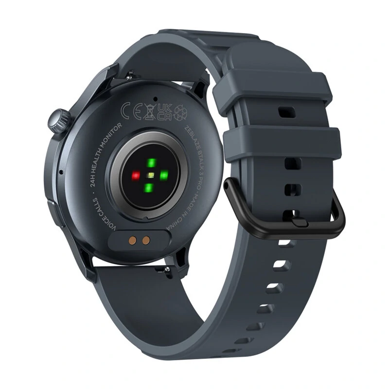 [2024 World Premiere]Zeblaze Btalk 3 Pro 1.43inch AMOLED Display bluetooth Call Heart Rate Blood Pressure SpO2 Monitor Breathing Training Women's Health Sleep Monitoring Multi-sport Modes Music Playback IP68 Waterproof Smart Watch — view 10