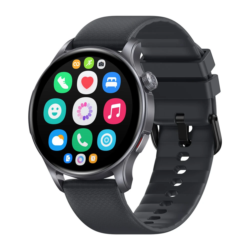 [2025World Premiere]Zeblaze Btalk 3 GPS 1.43inch AMOLED Display GPS  Double Straps 3ATM Waterproof bluetooth Call Heart Rate Blood Oxygen Monitor Sleep Monitoring Female Tracking Breathing Training Multi-sport Modes Smart Watch — view 3