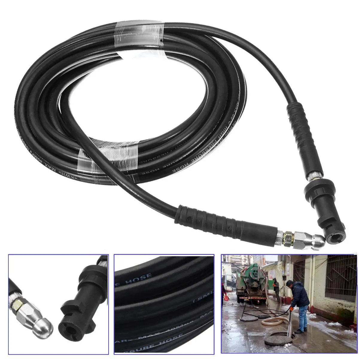 20M High Pressure Hose Washer Cleaning Hose For Karcher K2 K3 K4 — view 2