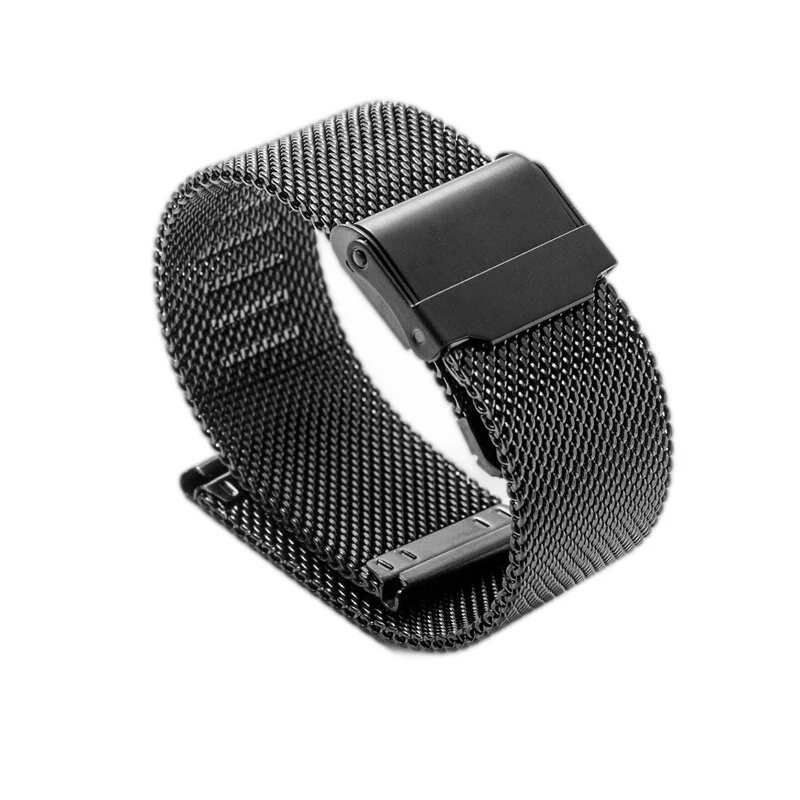 22mm Quick Release Steel Mesh Belt Replacement Strap for Zeblaze Smart Watch — view 3