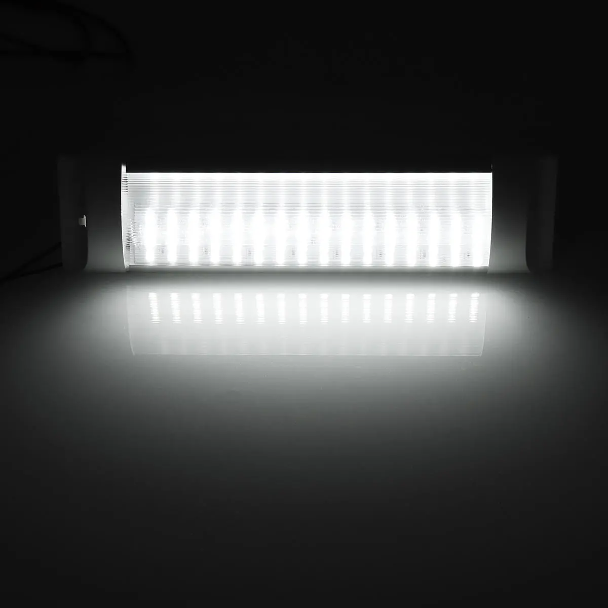 23CM 5W 72 LED White Interior Dome Lights Bar DC 24V 6000K White with Switch for — view 10