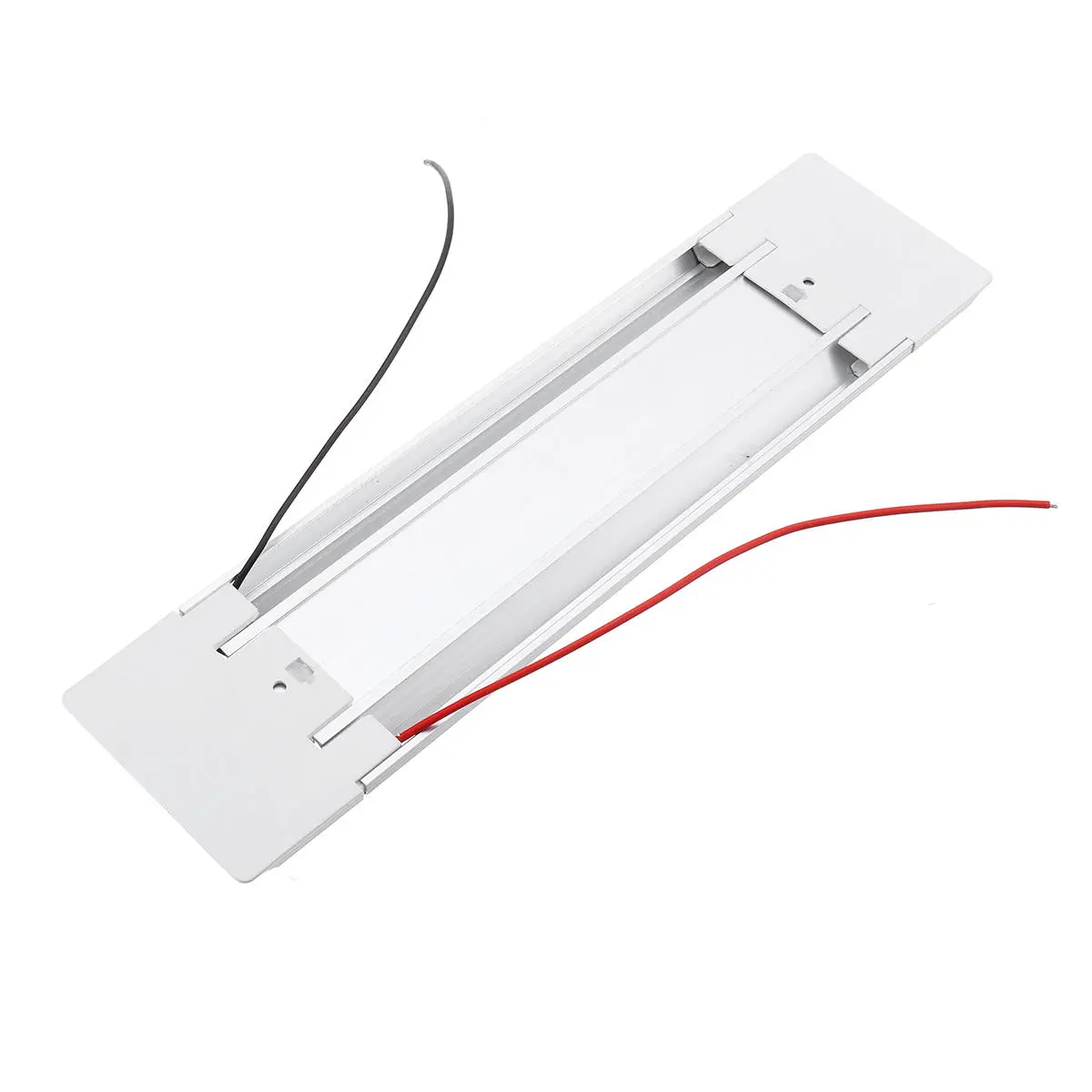 23CM 5W 72 LED White Interior Dome Lights Bar DC 24V 6000K White with Switch for — view 4
