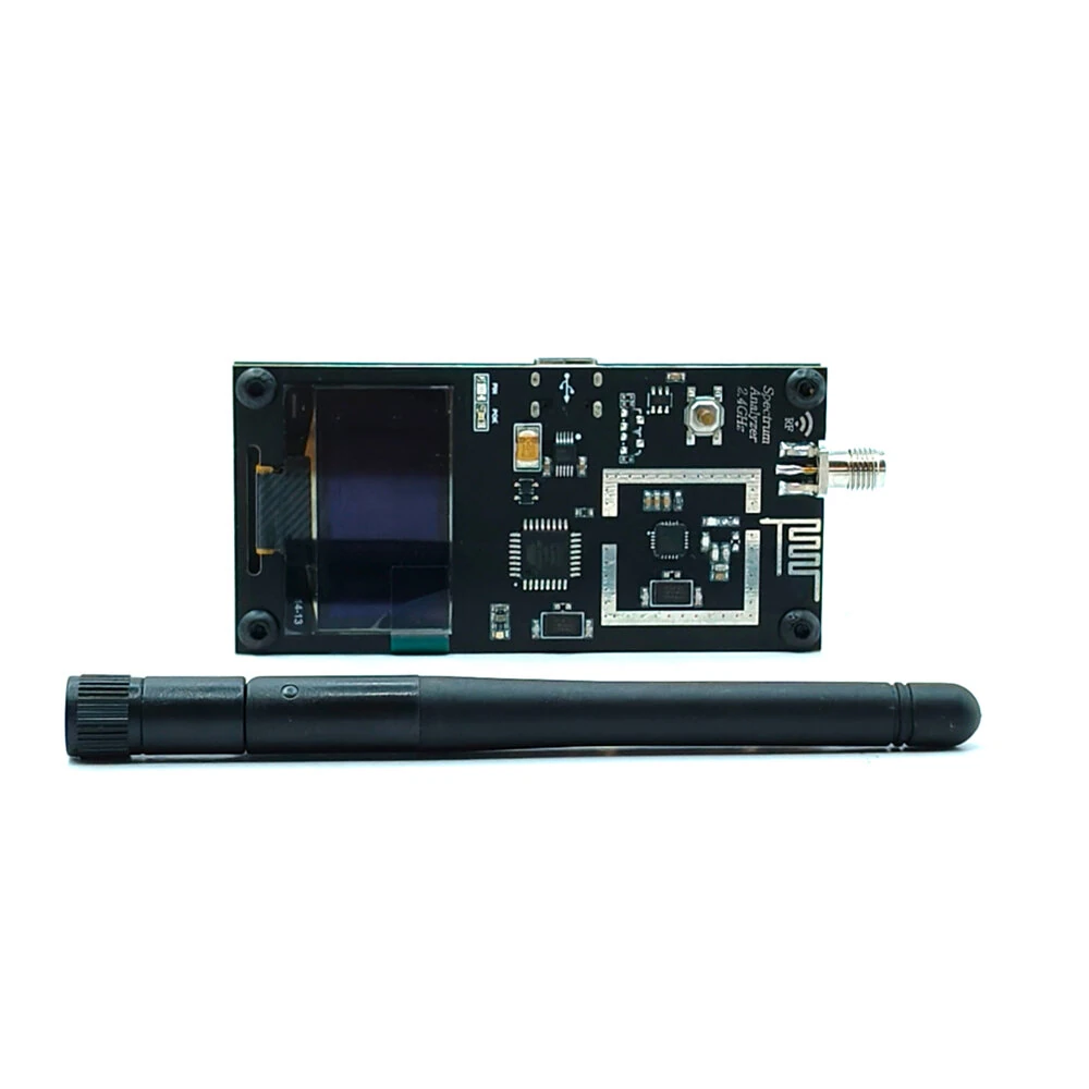 2.4G Nrf24l01p Scanner Digital Spectrum Analyzer with Graphic Function OLED Screen — view 4