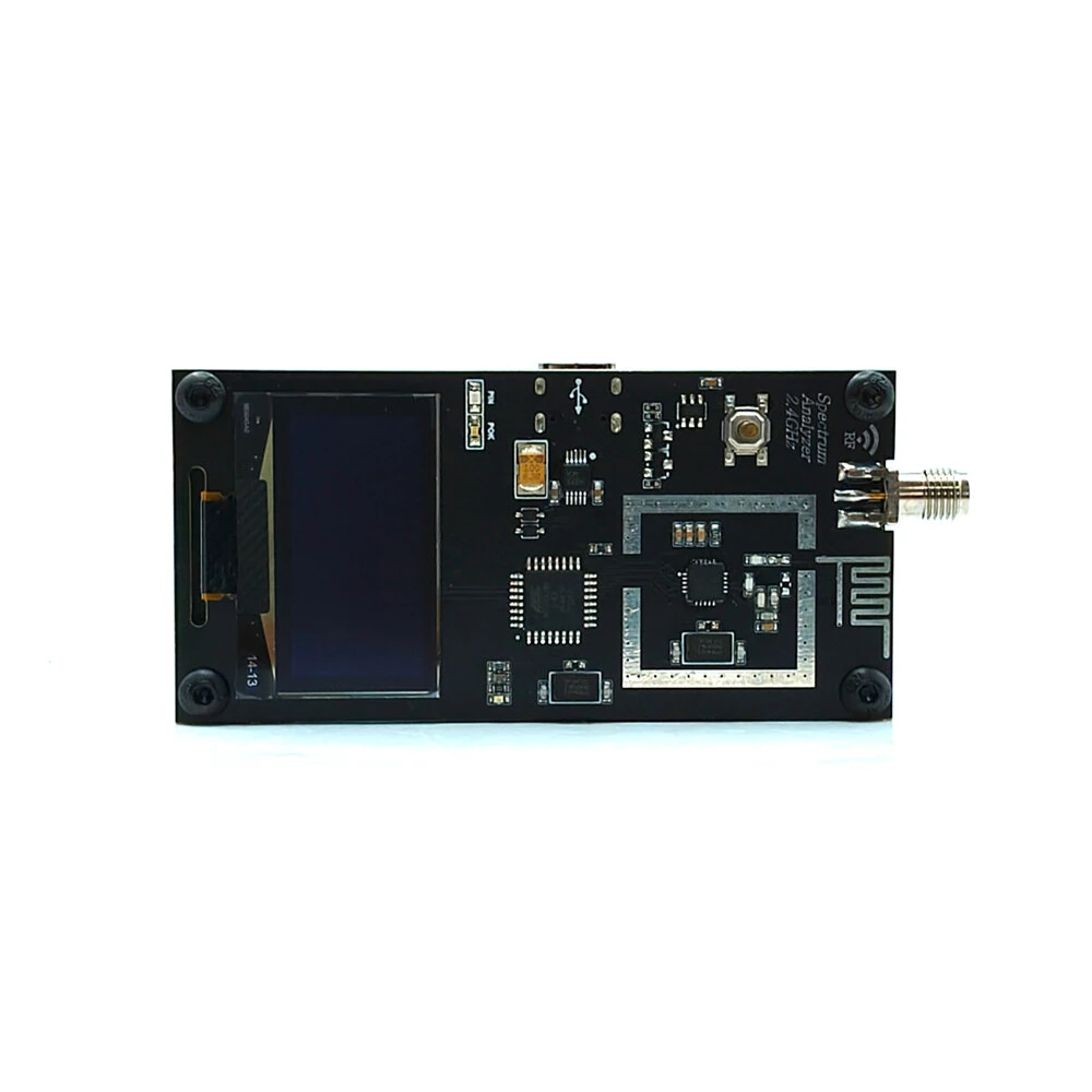 2.4G Nrf24l01p Scanner Digital Spectrum Analyzer with Graphic Function OLED Screen — view 5