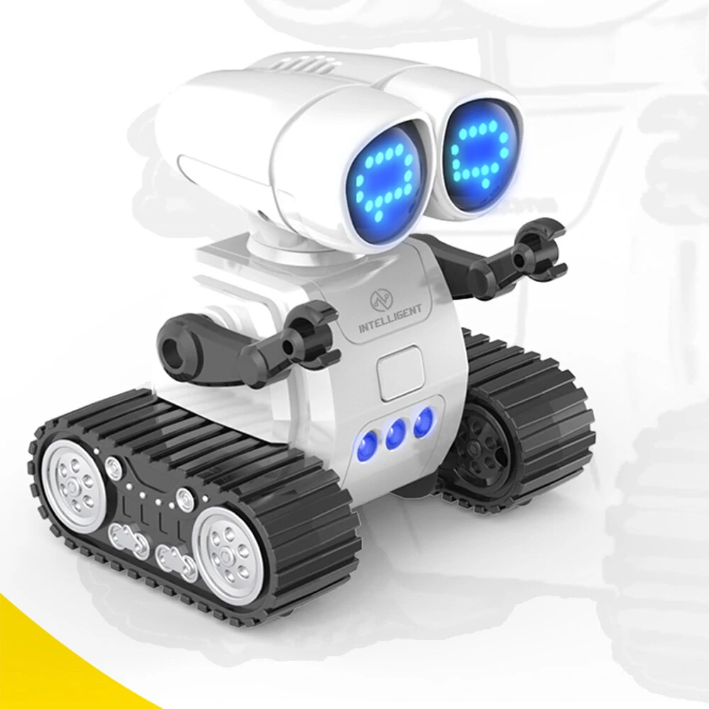 2.4GHz Mini Remote Control Programming Robot Multifunctional LED Lights Control Omnidirectional Marching Robot Toy for Children — view 4