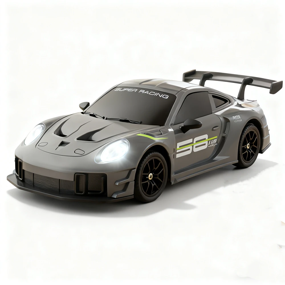 2502A RTR 1/20 2.4G 4WD Drift RC Car Mini LED Light Remote Control High Speed On-Road Racing Vehicle Model Boys Gifts Toys — Pricio