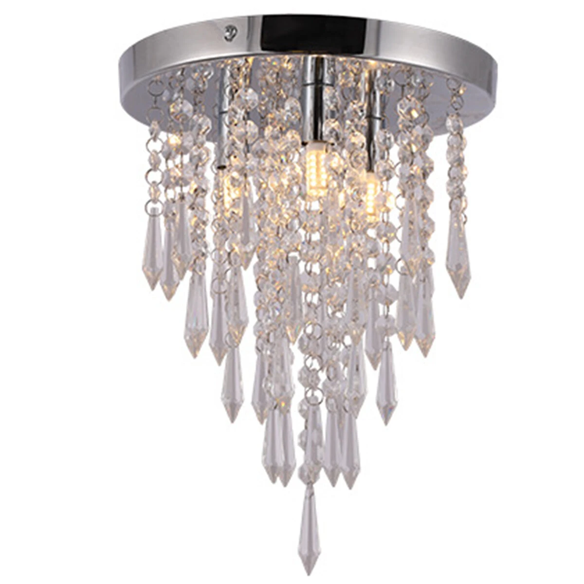 250x265MM Crystal Chandeliers Crystal Ceiling Light For Bedroom Hallway Living R