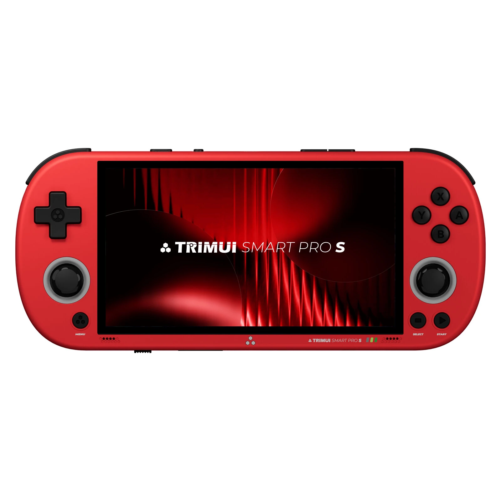 [256G] TRIMUI Smart Pro S Handheld Game Console Built-in 17000+ Games 4.96-inch IPS Screen Octa-core Support WiFi6 & BT5.4 Retro Game Player with RGB Light TMR Dual Hall Joysticks 5000mAh Battery Open Source Linux System Gamer Console — TRIMUI