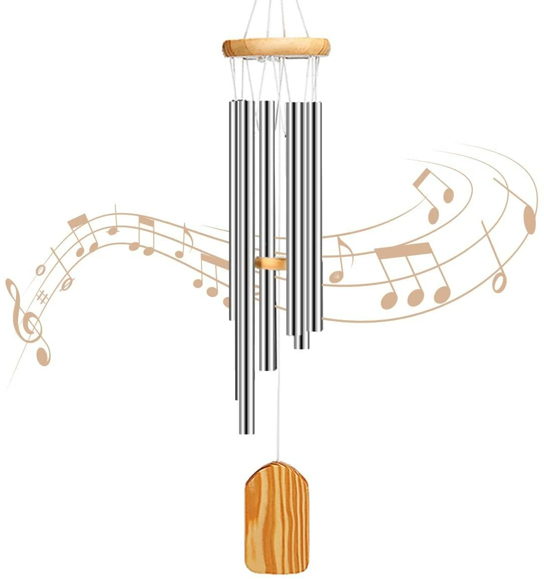 26" Creative Wind Chimes Home Decoration Outdoor Garden Patio Decorative Wind Chimes Birthday Gift — Pricio