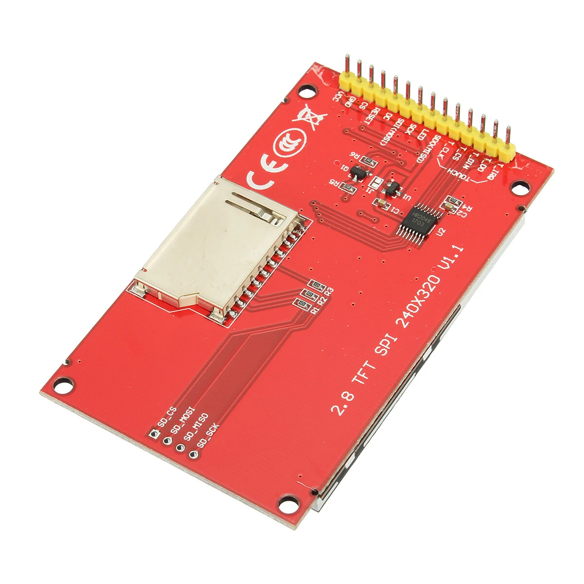 2.8 Inch ILI9341 240x320 SPI TFT LCD Display Touch Panel SPI Serial Port Module — view 3