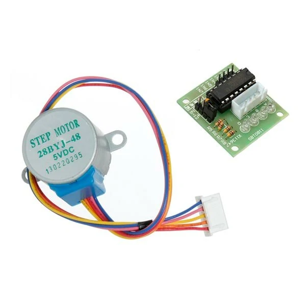 28YBJ-48 DC 5V 4 Phase 5 Wire Stepper Motor with ULN2003 Driver Board — Pricio
