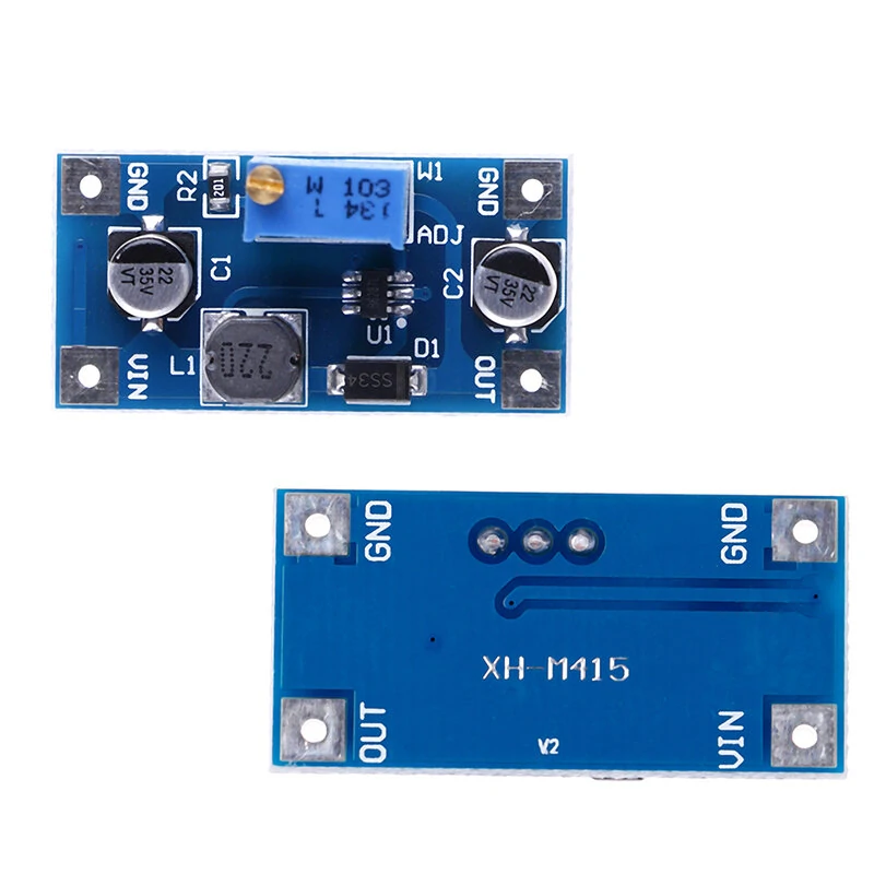 2A 2V-24V to 3V 5V 6V 9V 12V 19V DC-DC Boost Step Up Voltage Converter Power Supply Module XH-M415 — Pricio