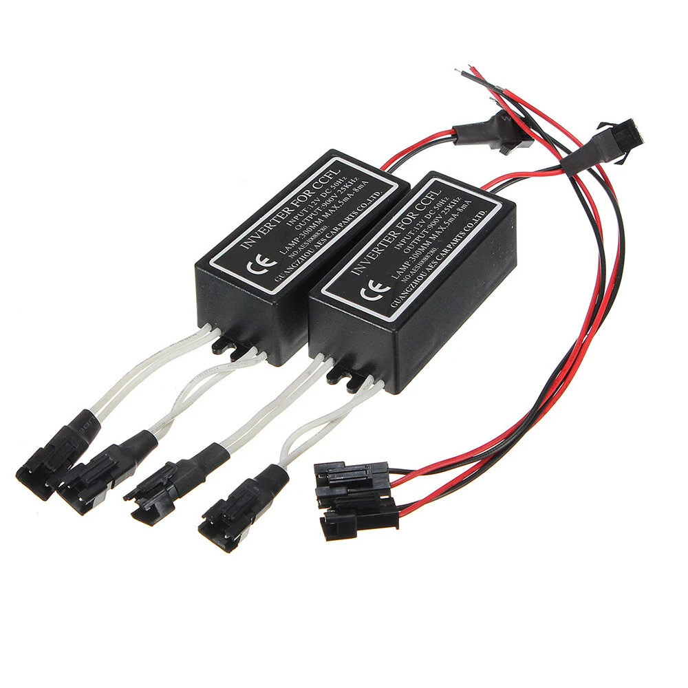 2PCS 12V CCFL Halo Ring Spare Inverter Ballast Angel Eyes Ring Kit — Pricio