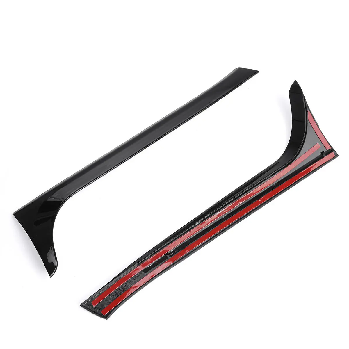 2Pcs Car Black Gloss Black Rear Window Side Spoiler Wing Canards Splitter For VW Golf 6 MK6 2008-2013 — view 6