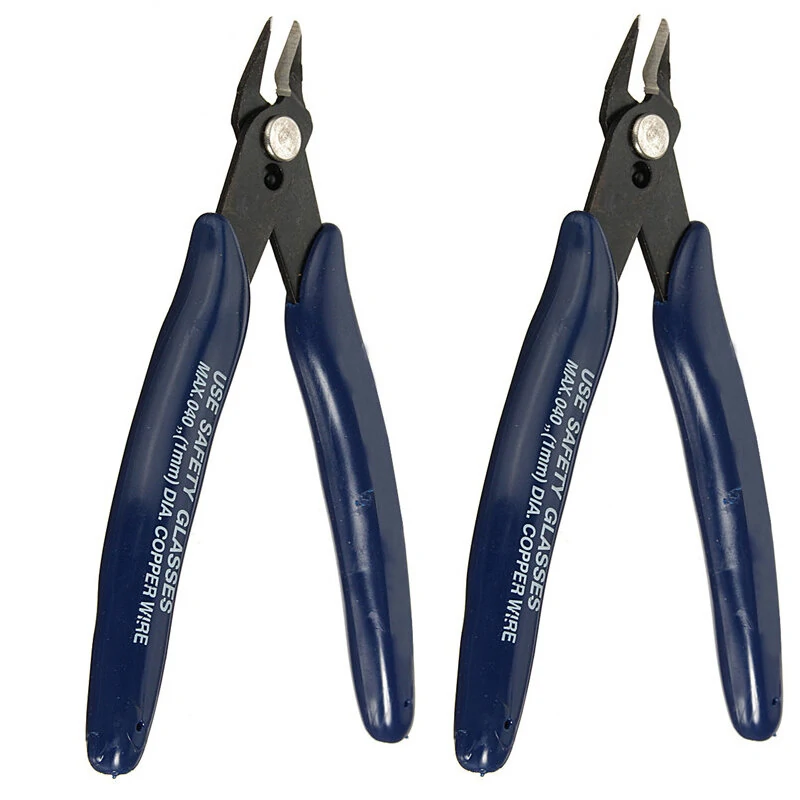 2PCS Electrical Cutting Plier Wire Cable Cutter Side Snips Flush Pliers Tool — Pricio