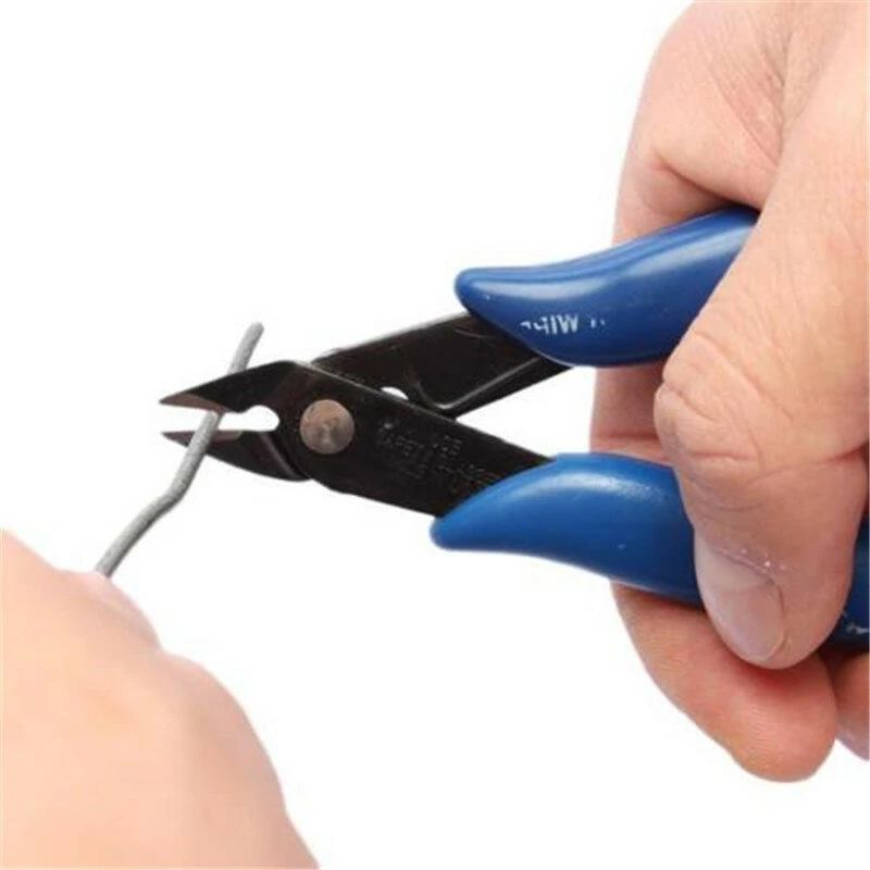 2PCS Electrical Cutting Plier Wire Cable Cutter Side Snips Flush Pliers Tool — view 7