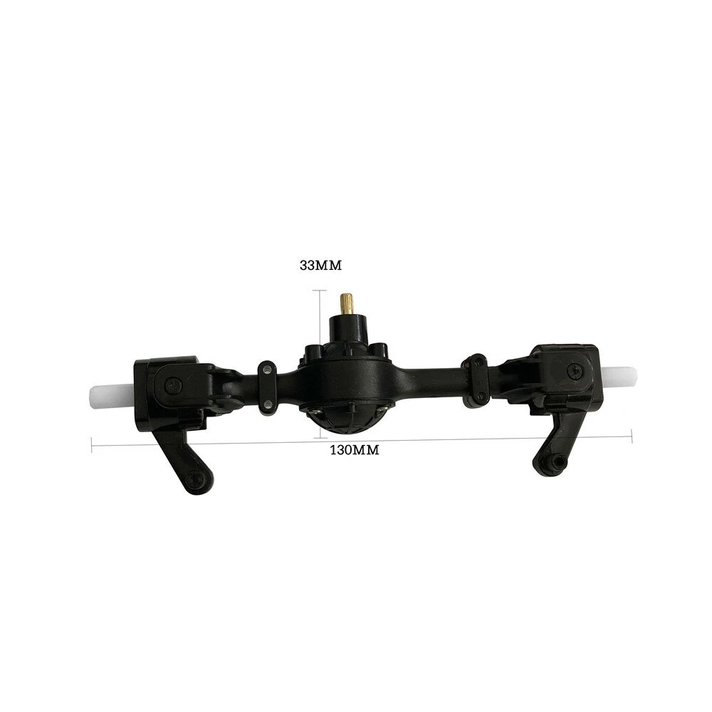 2PCS Front Rear Bridge Axle W/ Metal Gear for WPL B14 B24 C14 C24 Fayee FY001 FY — view 3