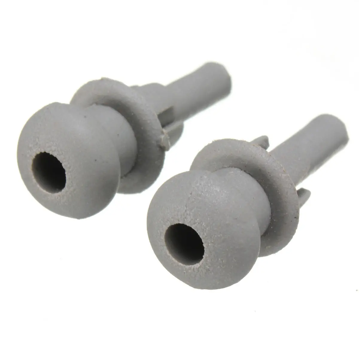 2pcs Grey Parcel Shelf Clips for Cord String for Citroen Saxo C2 C3 Xsara Picass — view 2