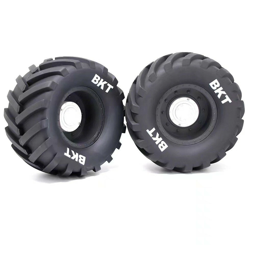 2PCS Monster Truck Tires Wheels 14mm/17mm Adjustable for 1/8 LOSI LMT W66 KYOSHO Axial RC Cars Vehicles Models Spare Parts — Pricio