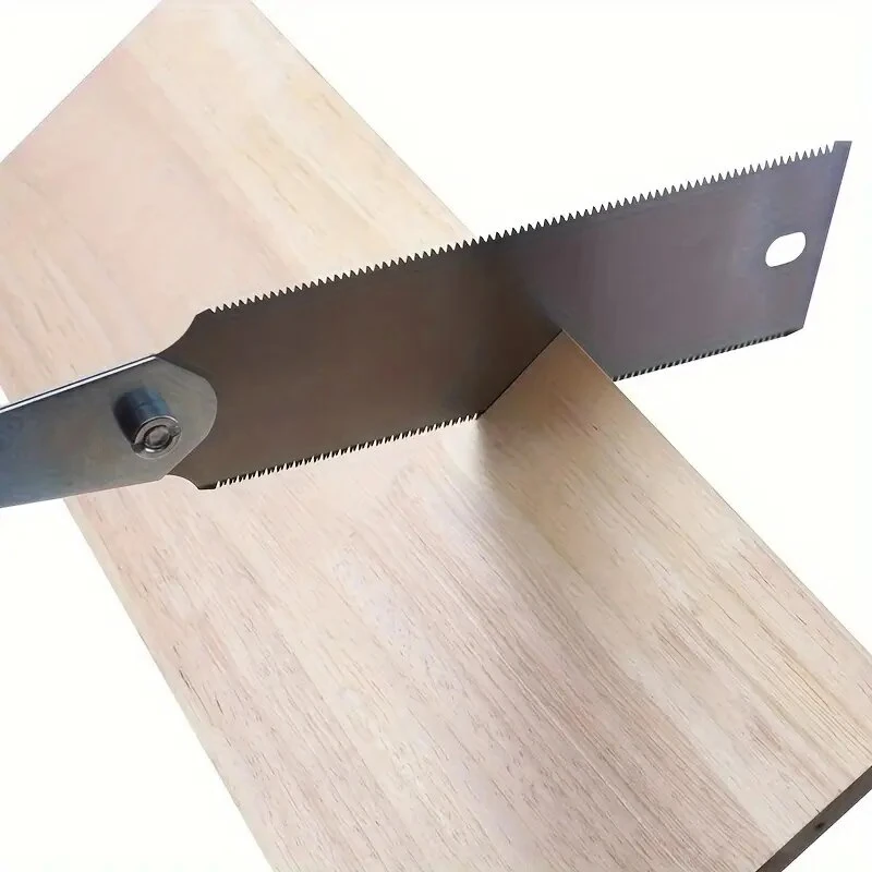 2PCS Pull Saw Set 24inch Double-Edge Saw 10/18 TPI 20inch Single-Edge Saw 14 TPI SK5 Steel Blades for Carpentry DIY Woodworking — view 8
