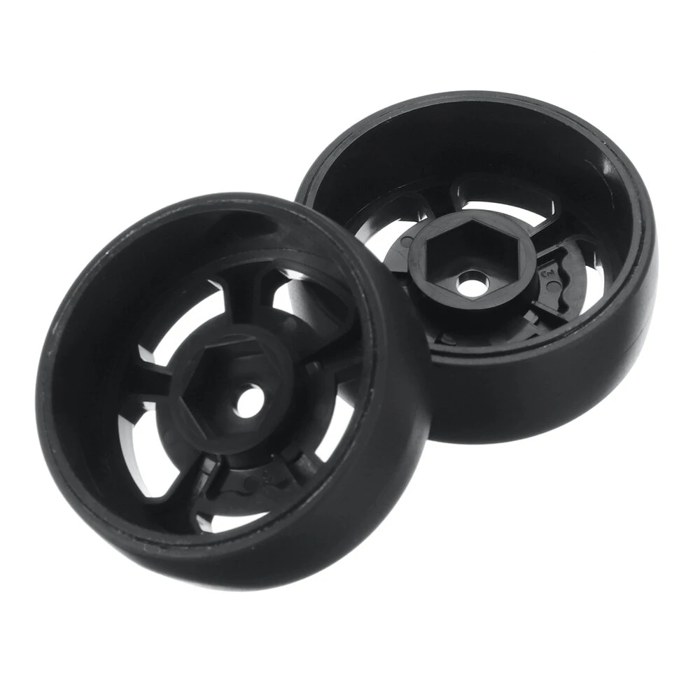 2PCS RC Car Parts Wheels Tires Front Rear Universal M22011 for Eachine EC35 1/14 Vehicles Models Spare Accessories — view 3