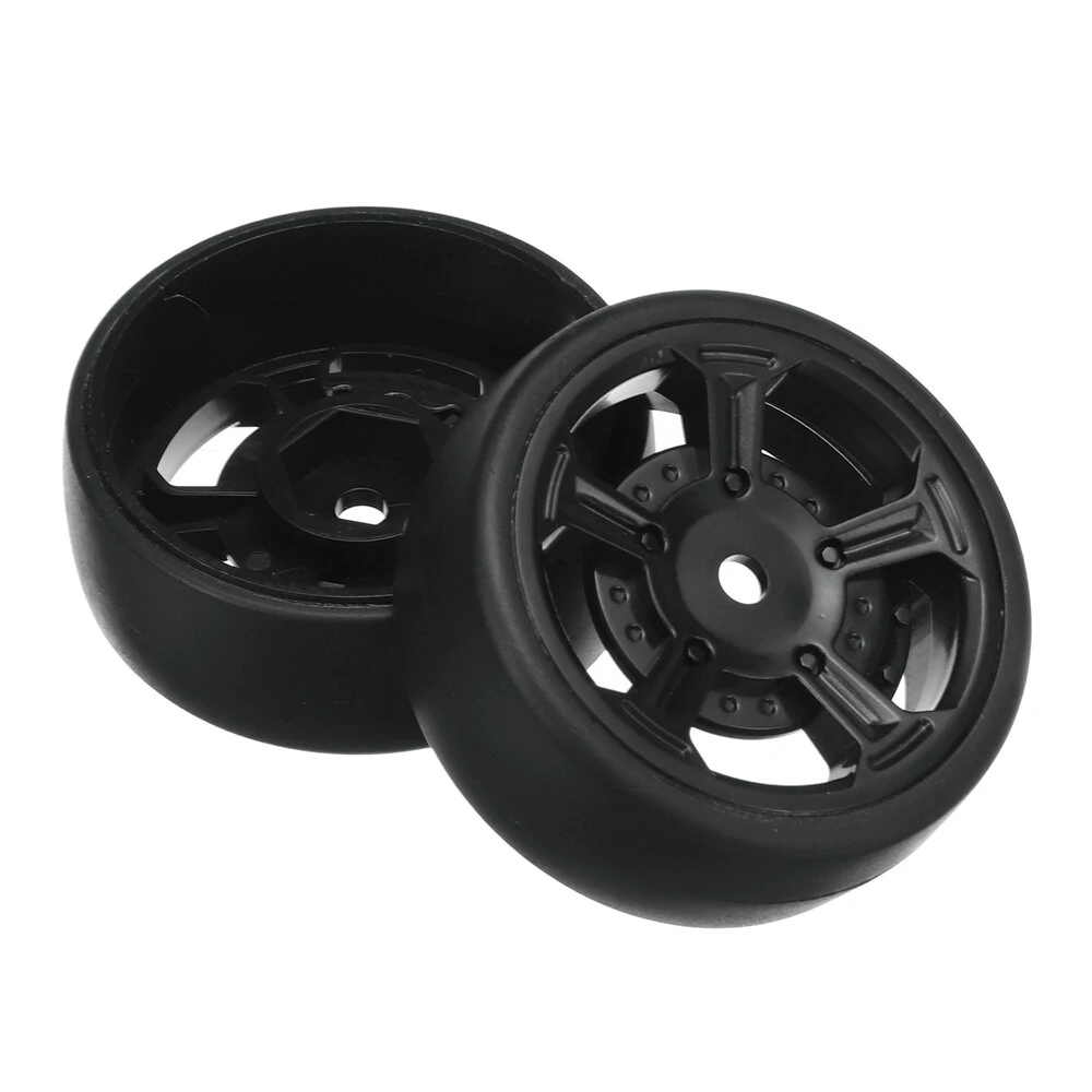 2PCS RC Car Parts Wheels Tires Front Rear Universal M22011 for Eachine EC35 1/14 Vehicles Models Spare Accessories — view 4